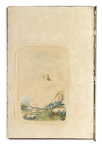 (MANUSCRIPT MAPS & DRAWINGS.) FESTUGIÈRE. 1856-1858. [Cover title.]